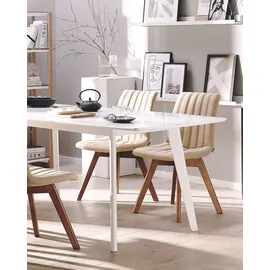 Beliani Esszimmerstuhl 2er Set CALGARY