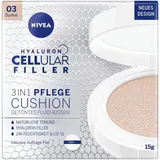 NIVEA 3in1 Anti-Age Pflege Kissen für natürliche Tönung und Feuchtigkeit, Für Dunklere Hauttypen, 15 g (1er Pack)