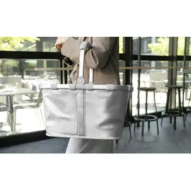 Reisenthel carrybag silver crackle
