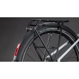 Cube Supreme Hybrid Comfort ONE 600 2026 28 Zoll RH 54 cm Damen foggrey 'n' reflex