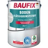 Boden-Flüssigkunststoff lichtgrau matt, 5 Liter, Beton- und Bodenfarbe