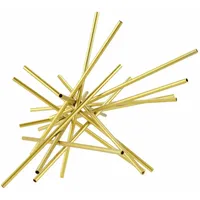 KUNSTLOFT Skulptur, Gold, Metall, 45x33x28 cm, Dekoration, Skulpturen &
