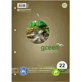 Staufen Ringbucheinlage Green, 040770022 DIN A4, 70g, kariert, 50Bl