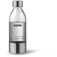 Aarke PET-Flasche 0,45 Liter polished steel