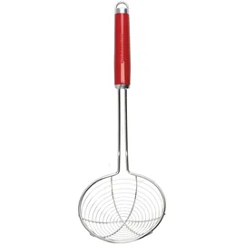 KitchenAid Schöpfsieb, Schaumlöffel aus Edelstahl – Empire Rot