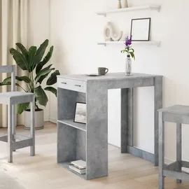 vidaXL Bartisch 102 x 70 x 103,5 cm Grau