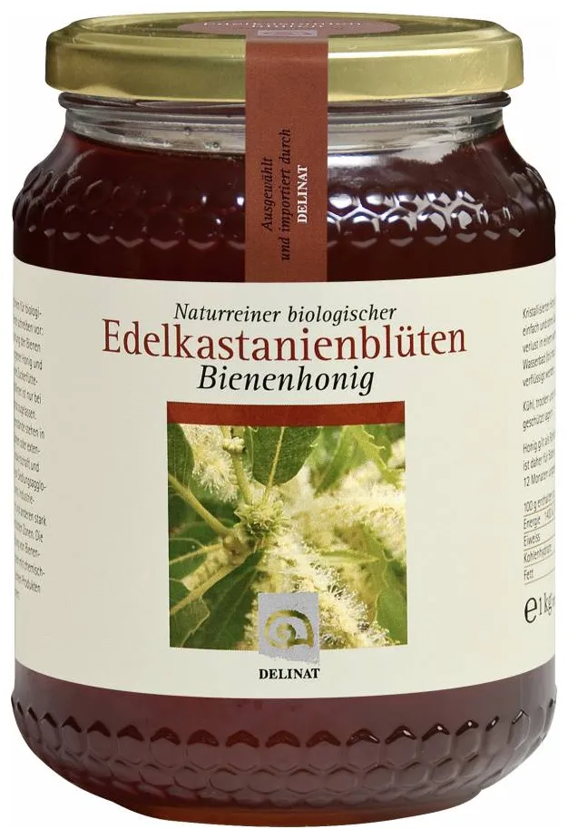 Edelkastanienhonig Asturien - Spanien, Bio Bienenhonig