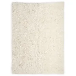 Wollteppich »Flokos 1«, rechteckig, 40 mm Höhe, original griechischer Flokati, Hochflor, Uni Farben, reine Wolle, 670397-1 natur 40 mm