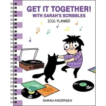 Simon & Schuster US Sarah's Scribbles 12-Month 2026 Monthly/Weekly Planner Calendar