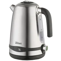 Zilan Edelstahl Wasserkocher 2200 W 40°C-100°C Kapazität: 1,7 L Digitale Temperaturanzeige Warmhaltefunktion