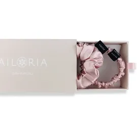 AILORIA Set Scrunchies S und M aus Seide DOUX