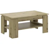 MID.YOU Couchtisch Titan ca. 100x60x45 cm, Eiche