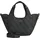 GUESS Calista 2 in 1 Mini Tote Coal Logo
