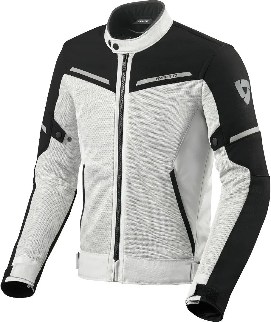Revit Airwave 3 Motorrad Textiljacke, schwarz-weiss, Größe XS für Männer