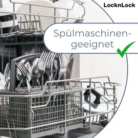 Lock & Lock Vorratsdose rechteckig transparent 15,1 x 10,8 x 18,5 cm 1,8 l