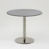 Niehoff Klapptisch Ø 121 x 74,5 cm Grau/Weiß