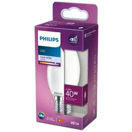 Philips LED-Lampe 4,3W E14 470 lm kaltweiß 1 St.