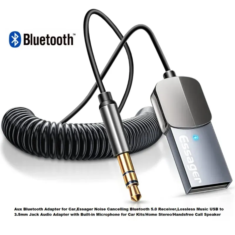 Essager Bluetooth-Audio-AUX-Adapter mit USB