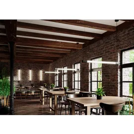 Sollux Lighting Hängelampe Retroleuchte Antik Deckenlampe Hängelampe T8-Sockel Stahl Metallstab