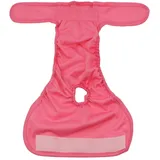 Treer Waschbare Hundewindeln Weiblich Wiederverwendbare Hundewindeln für Hündinnen, Saugfähige Höschen Festen Sitz für Hunde Periode/Inkontinenz und Lange Reisen (M,Rosa)