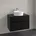 Waschtischunterschrank x 54 8 x Schwarz