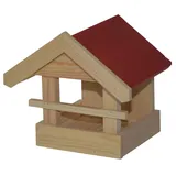 dehner natura premium Futterhaus Kaja 21,5 x 22 x 21,5 cm Rot