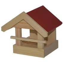 dehner natura premium Futterhaus Kaja 21,5 x 22 x 21,5 cm Rot
