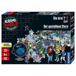 Kosmos Puzzle Die drei ??? Kids Der gestohlene Stern, 200 Puzzleteile bunt