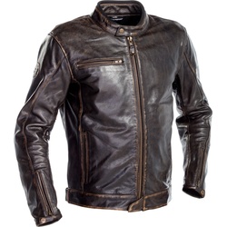Richa Normandie, Lederjacke - Braun - 58