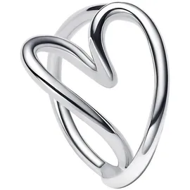 Pandora 193288C00 Damen-Ring Herz Silber, 56/17,8