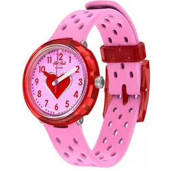 Flik Flak Kinderuhr 2503 FLIK FLAK BUBBLY HOURS FCNP004 - rot