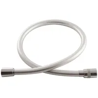 PaulGurkes Brauseschlauch Drehkonus 75cm Duschschlauch Silber Kunststoff 0,75m