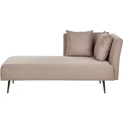 Chaiselongue hellbraun rechtsseitig RIOM