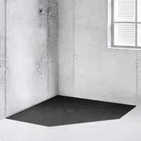 Bette Floor Caro Fünfeck-Duschwanne, 7211-400,