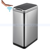 EKO Phantom Sensor Bin 30 L berührungsloser Sensor Mülleimer inklusive Inneneimer und Touch Schalter zum öffen