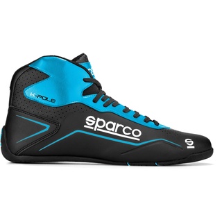 Sparco KART SCHUHE K-POLE Taglia:38 BLAU Schwarz