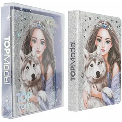 TOPModel Notizbuch & Bleistift WOLF