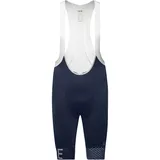 Trägerhose+ Kurze, Orbit Blue/White, XL EU