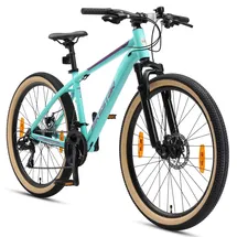 Bikestar Mountainbike 26 Zoll RH 16 cm Unisex mint/türkis