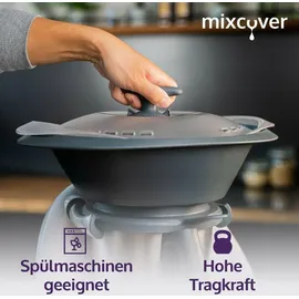 Mixcover Thermo-Griff für Varoma oder Dampfgardeckel für Thermomix TM7 TM6 TM5 TM31, Monsieur Cuisine, Bosch Cookit