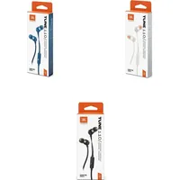 JBL T110 schwarz - In Ear-Kopfhörer mit Mikrofon