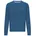 Pullover Baumwolle Rippbündchen für Herren 634 AZURE L