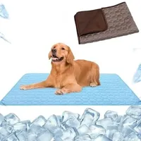 SWZEC hundeliebling pet cool v.3 - Premium kühlmatte für Hunde (XXL 150X100,Braun)
