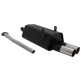 Novus Sportauspuff Gruppe N 2x76mm RL-Design