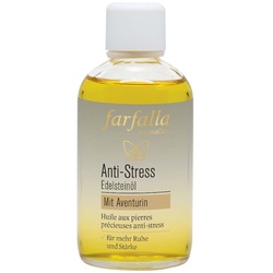 Farfalla Edelsteinöl - Anti-Stress mit Aventurin 100ml Körperöl 