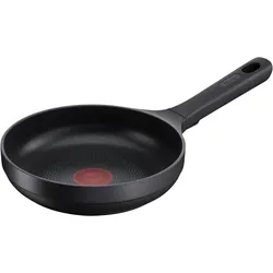 Bratpfanne TEFAL "Trattoria Pro", schwarz, Ø:20cm, Pfannen, Robust, Antihaftversiegelung, Temperaturanzeiger, Induktion