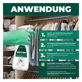 Silberkraft Mottenspray 12 x 500 ml