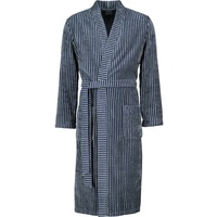 CAWÖ Bademäntel Herren Kimono Streifen 4854 blau-field - 14 XL