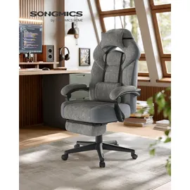 Songmics OBG077G01 Gaming-Stuhl schiefergrau
