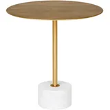 VCM Beistelltisch Gold Messing 51 x 51 x 51 cm